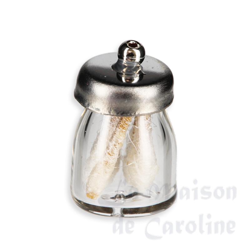 Pot de coton de tige miniature 1/12