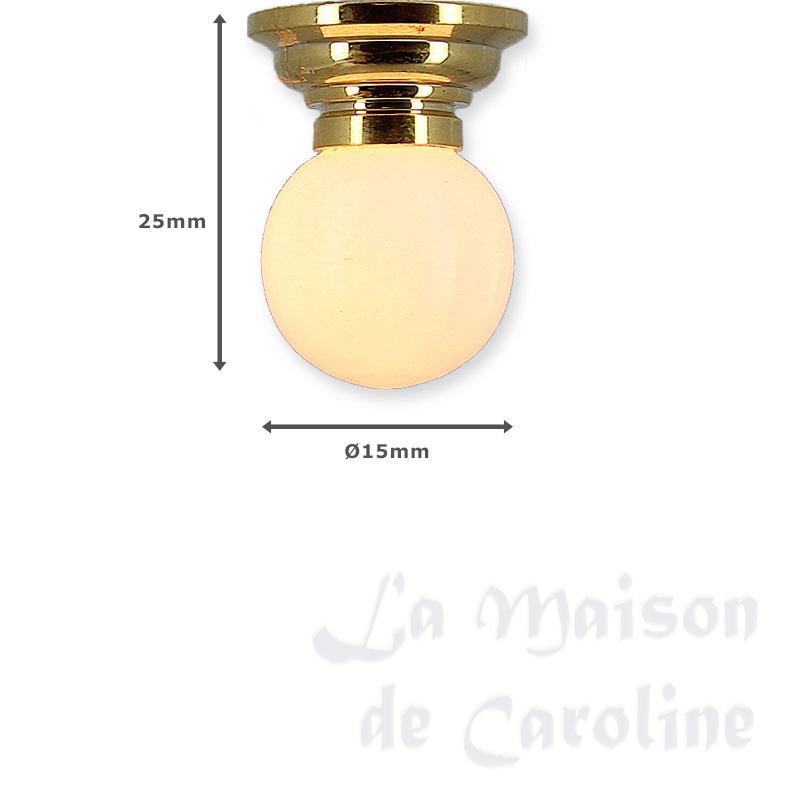 Plafonnier 12V CLIP Globe Bilder 1