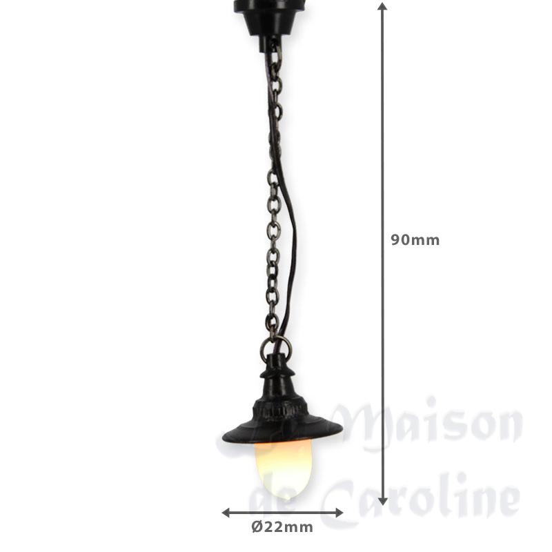 Suspension 12V CLIP Noire Dépoli Bilder 1