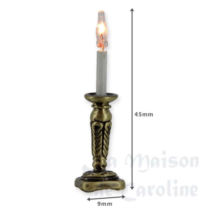 Bougeoir 12V Antique Motif Bilder 1