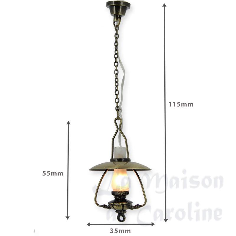 Suspension 12V CLIP Pétrole Antique Bilder 1