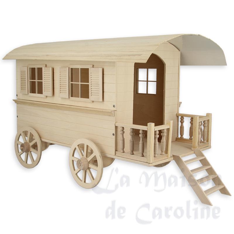 Roulotte en kit 1/12 Roulotte en kit 1/12
