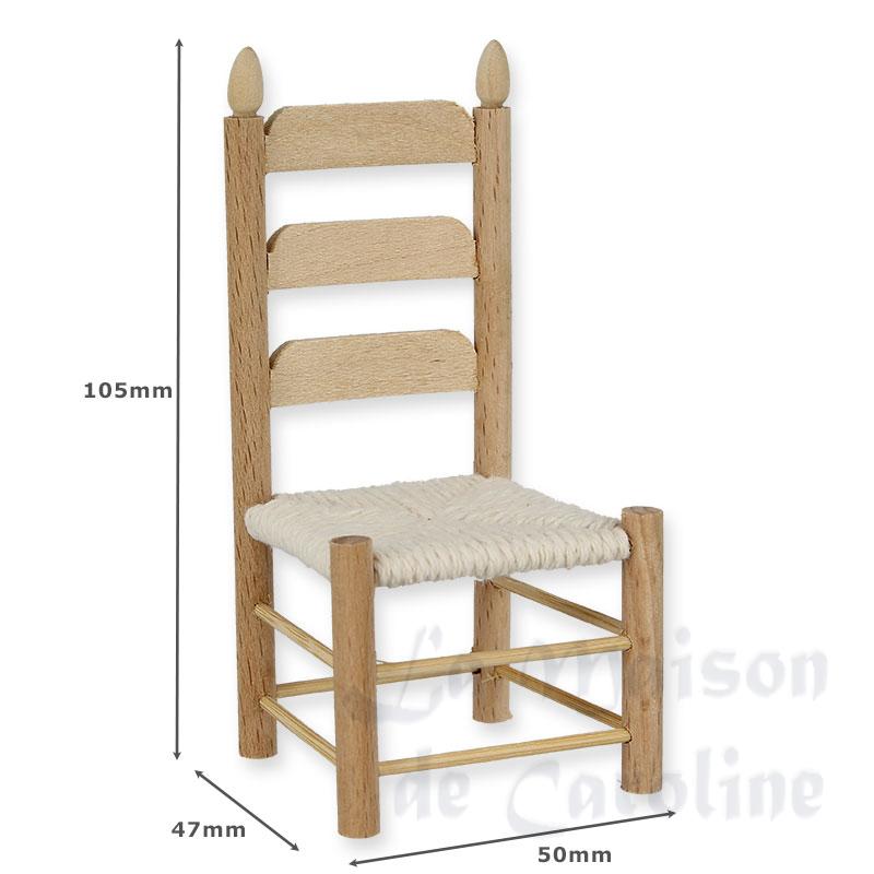 Chaise paillee nature Bilder 1