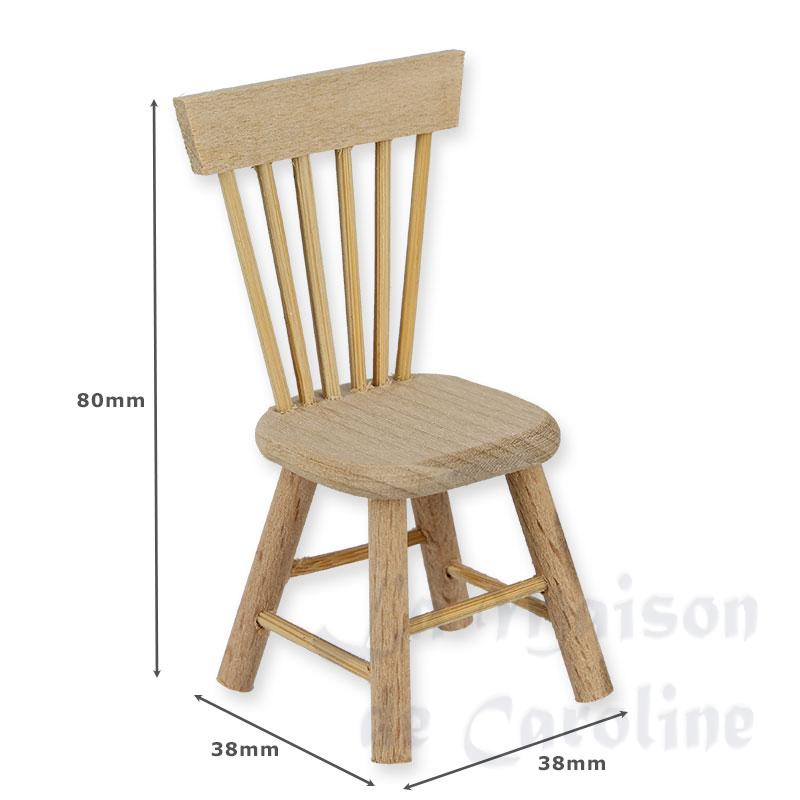Chaise non vernie Bilder 1