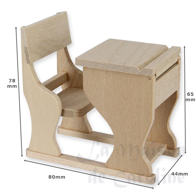 Banc d ecole non verni Bilder 1