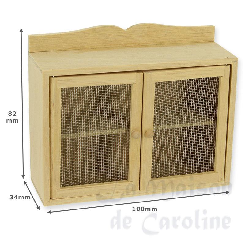 Meuble suspendu grillagé nature Bilder 1