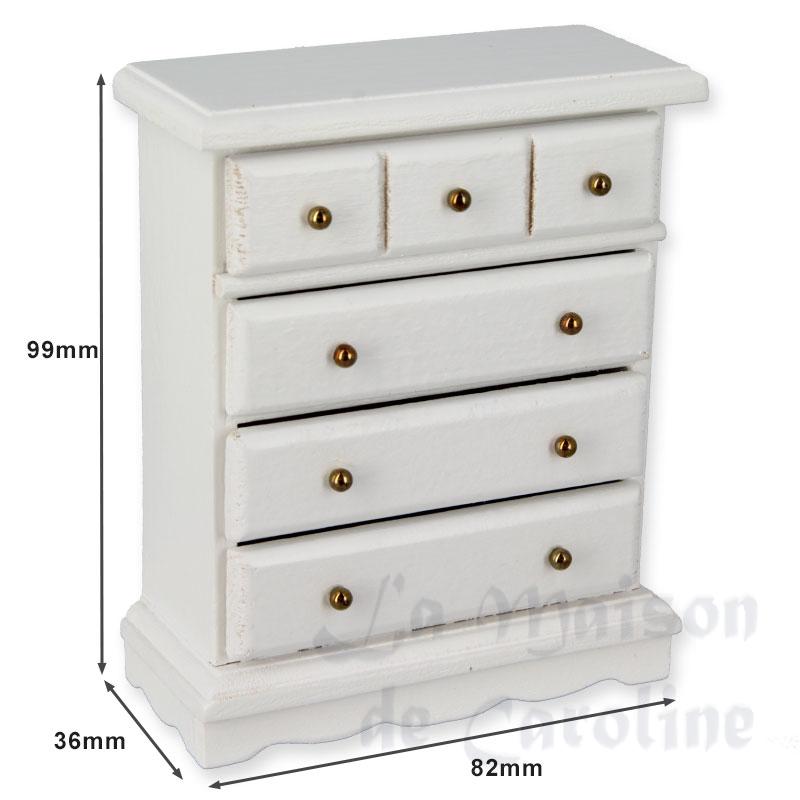Commode blanche Bilder 1