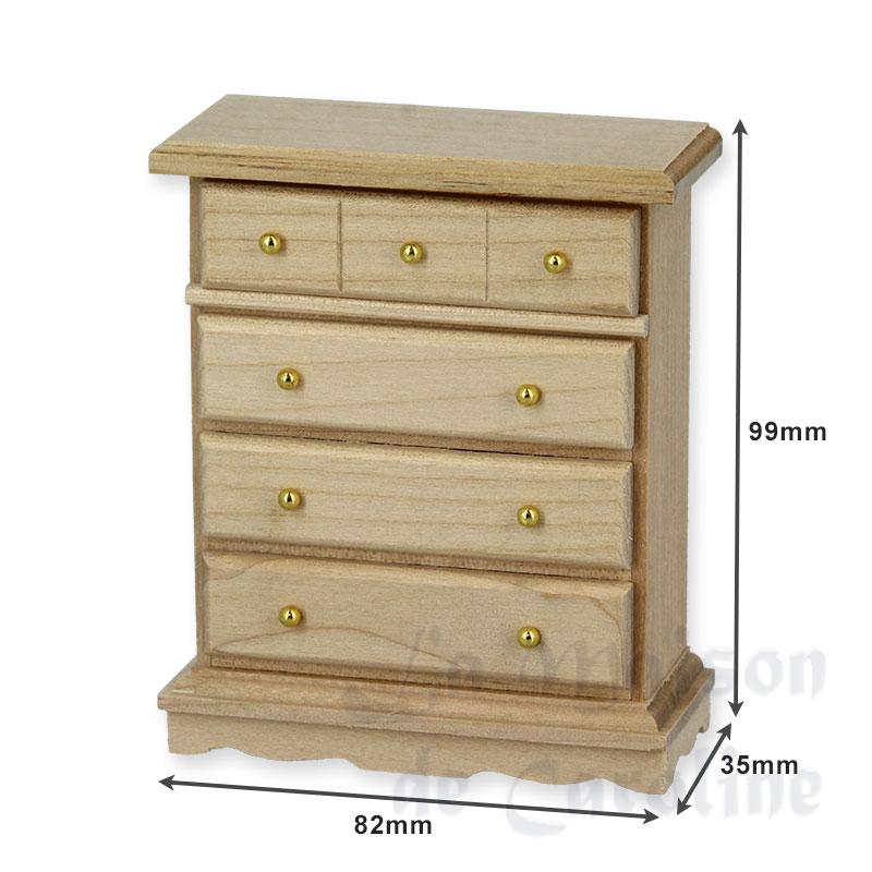 Commode non vernie Bilder 1