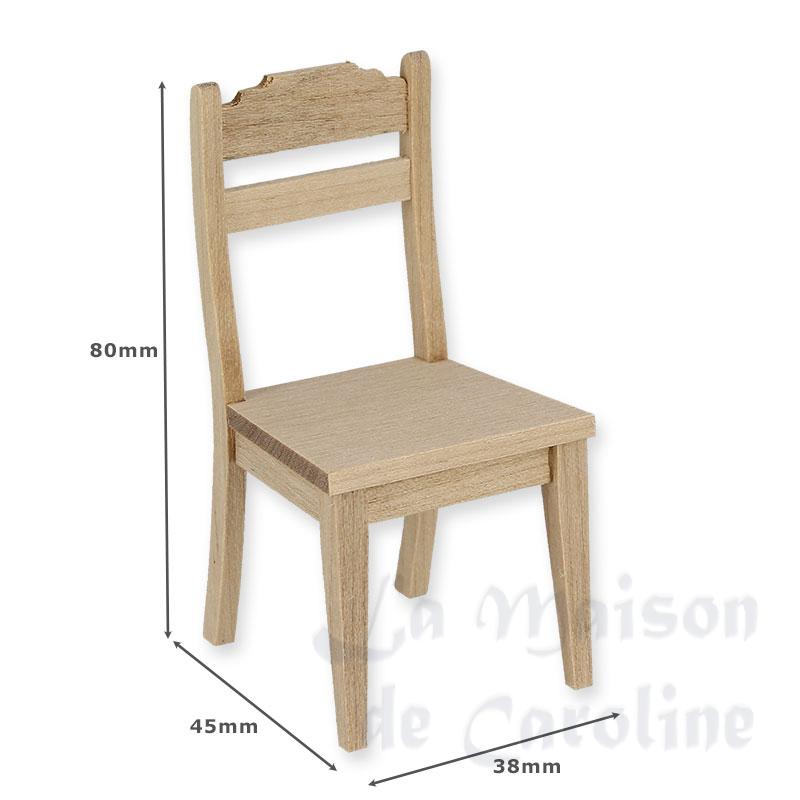 Chaise non verni Bilder 1
