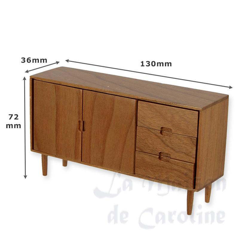 Buffet moderne teak Bilder 1