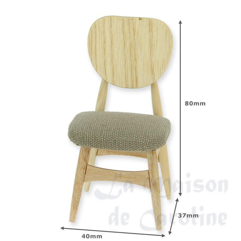 Chaise moderne frêne nature Bilder 1