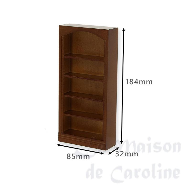 Bibliotheque simple noyer Bilder 1