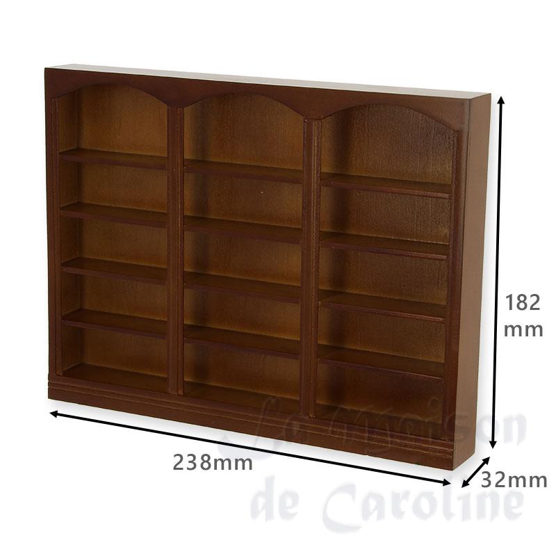 Bibliotheque triple noyer Bilder 1