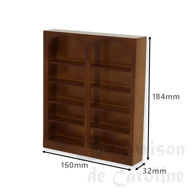 Bibliotheque double noyer Bilder 1