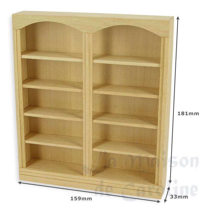 Bibliotheque double non verni Bilder 1
