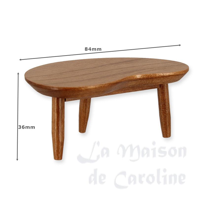 Table basse Art déco teak Bilder 1