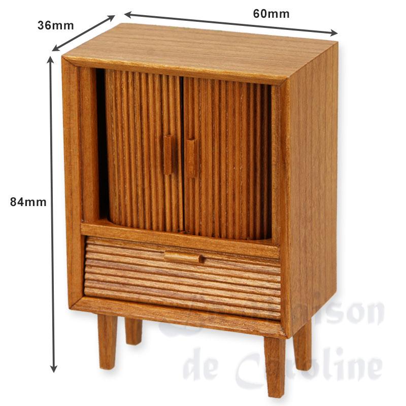 Meuble TV Teak Bilder 1