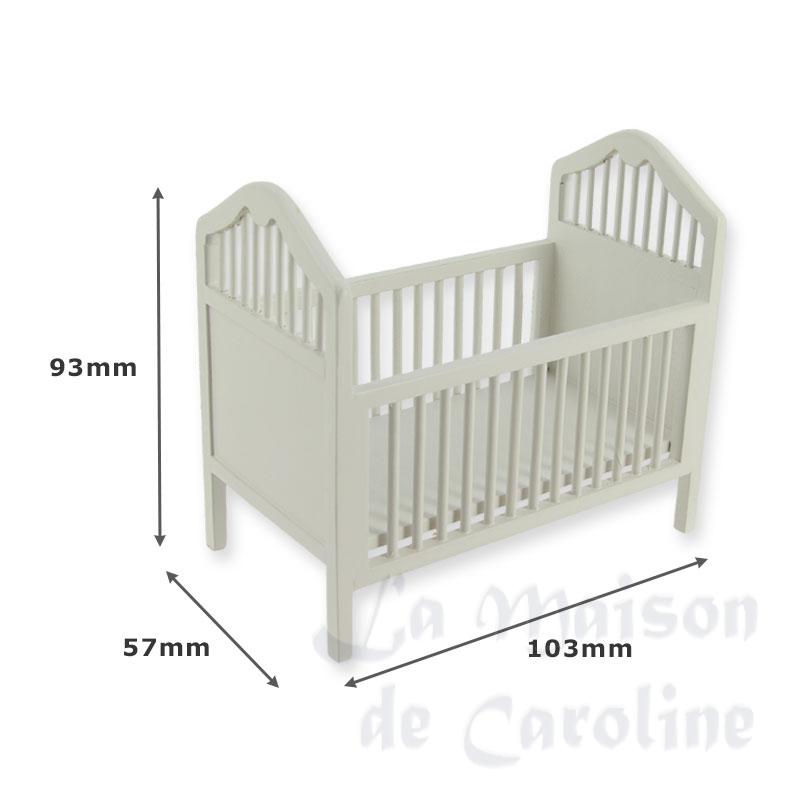 Lit bébé blanc Bilder 1