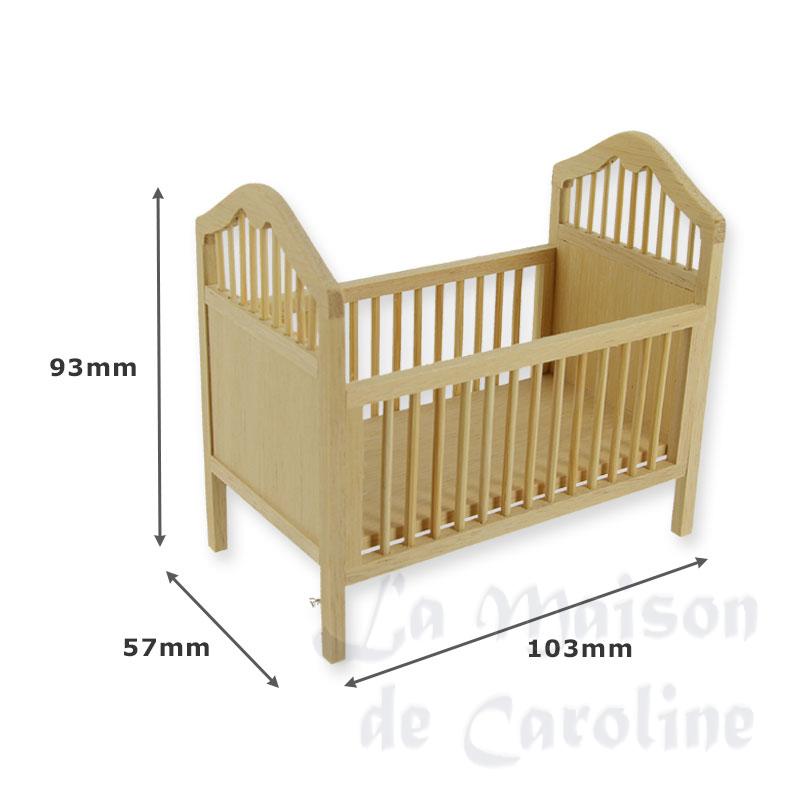 Lit bébé non peint Bilder 1