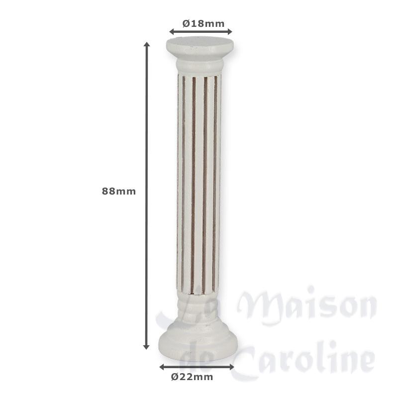 Colonne bois blanche Bilder 1