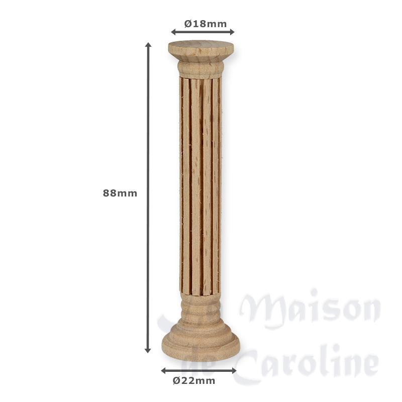Colonne bois non vernie Bilder 1