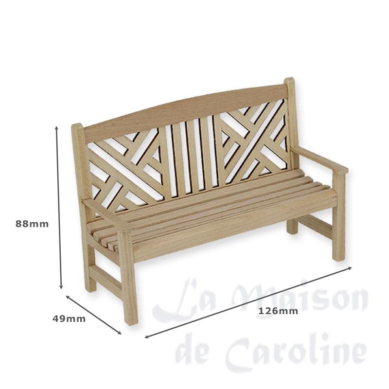 Ensemble salon de jardin nature 4 pcs 1/12 photo 3 Ensemble salon de jardin nature 4 pcs 1/12 photo 3