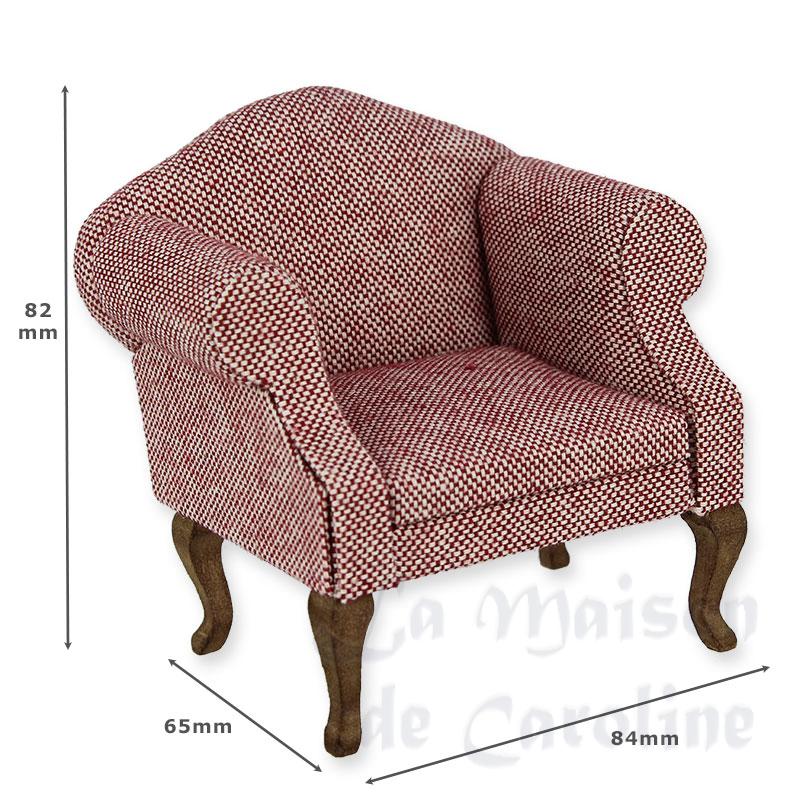 Bergère Louis XV teinté tissu Violine Bilder 1