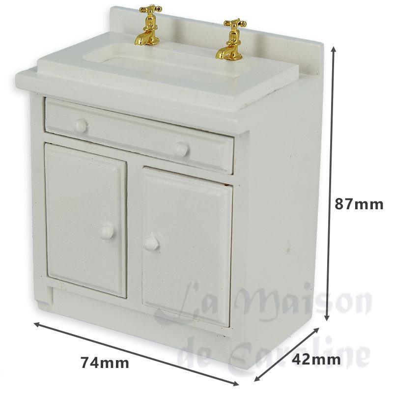 Element cuisine evier BLANC Bilder 1