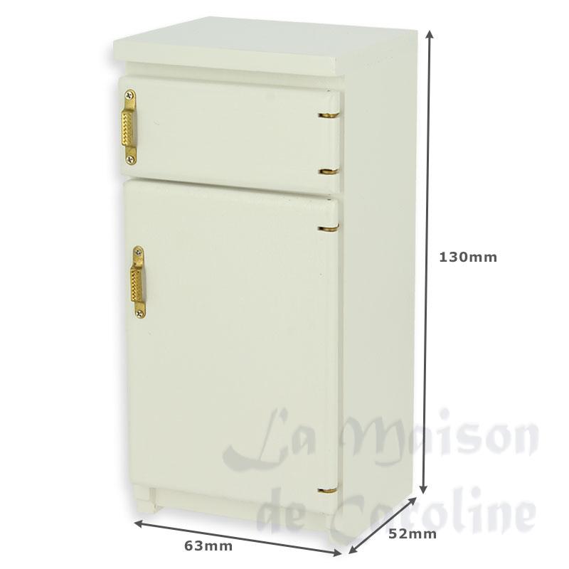 Element cuisine frigo blanc Bilder 1