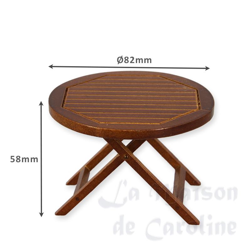 Table de jardin merisier 1/12 photo 2 Table de jardin merisier 1/12 photo 2