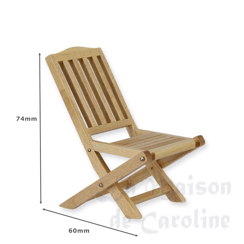 Chaise de jardin non vernie Bilder 1