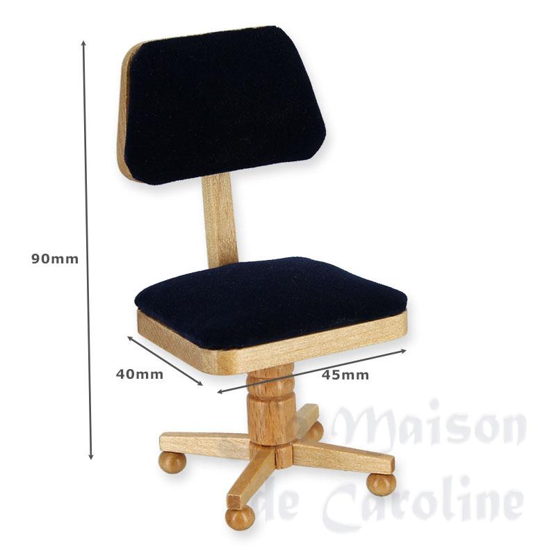 Chaise de bureau chene clair Bilder 1