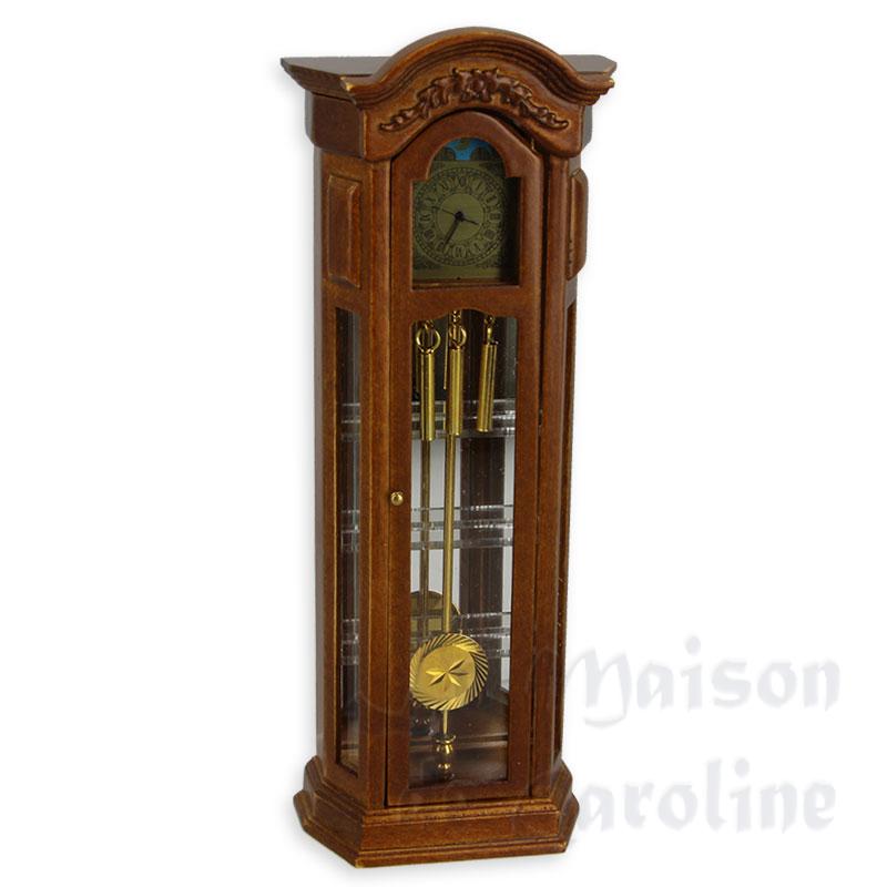 Horloge Grand Pere noyer, Meubles de collection Trianon