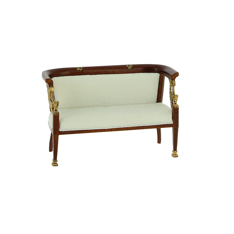 Sofa Empire noyer-or, Meubles de collection Trianon