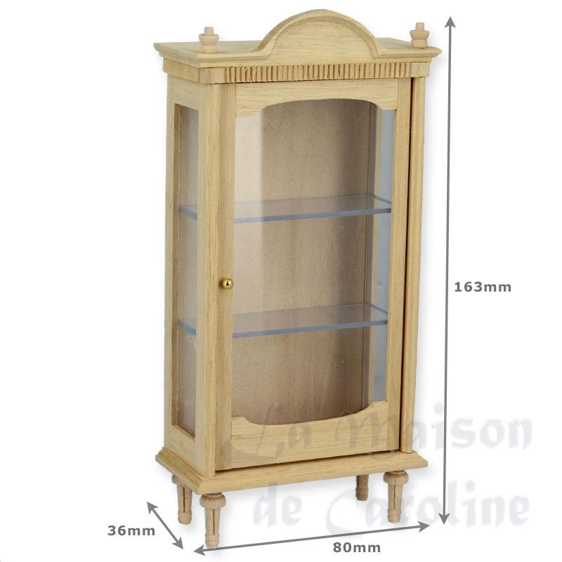 Vitrine Louis XVI non vernie Bilder 1