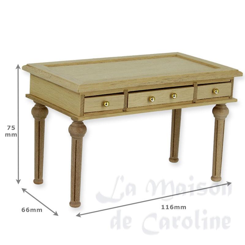 Bureau Louis XVI non verni Bilder 1