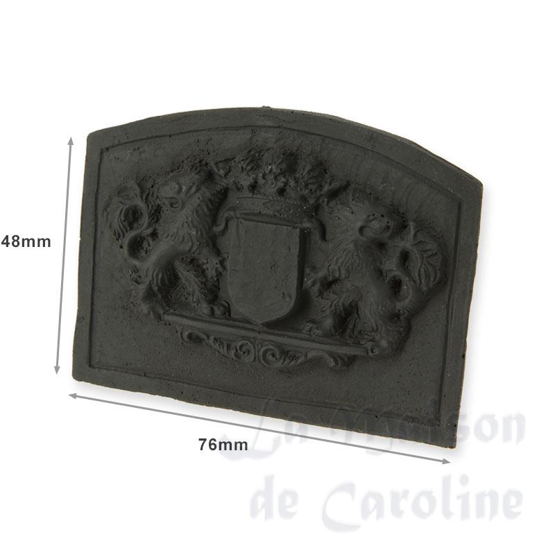Plaque de cheminee Grands LIons Bilder 1