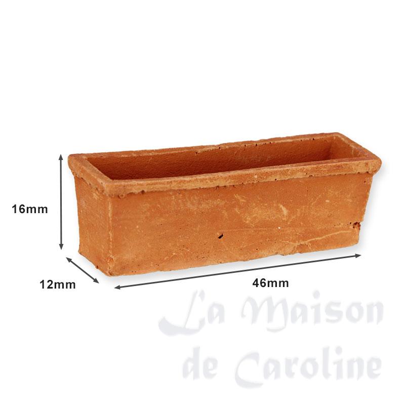 Balconnière terre cuite claire vide 1/12 photo 2