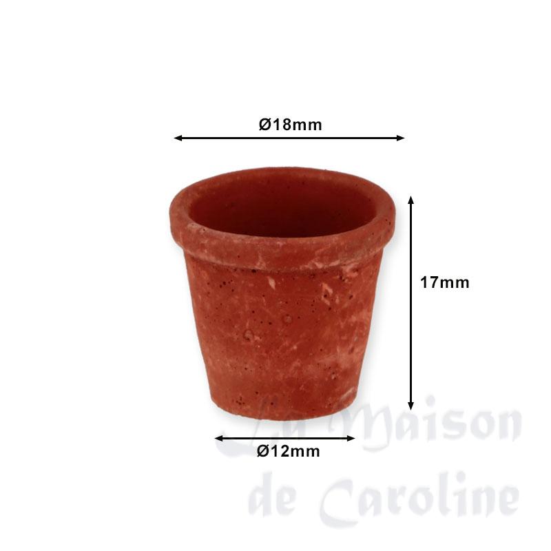 Pot de fleur en terre cuite 1/12 photo 2