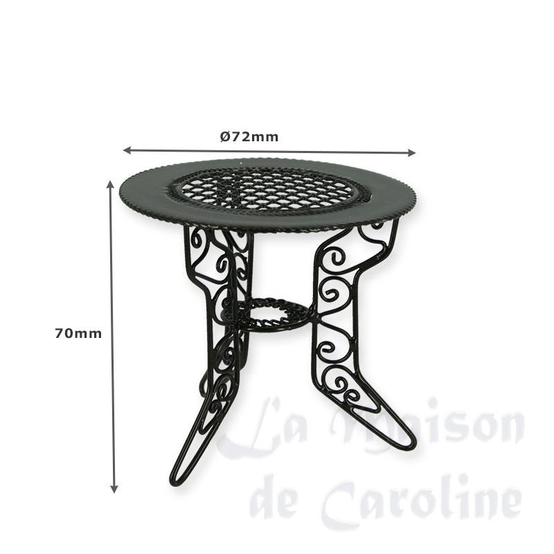 Salon de jardin antique vert foncé, 5 pcs Bilder 1