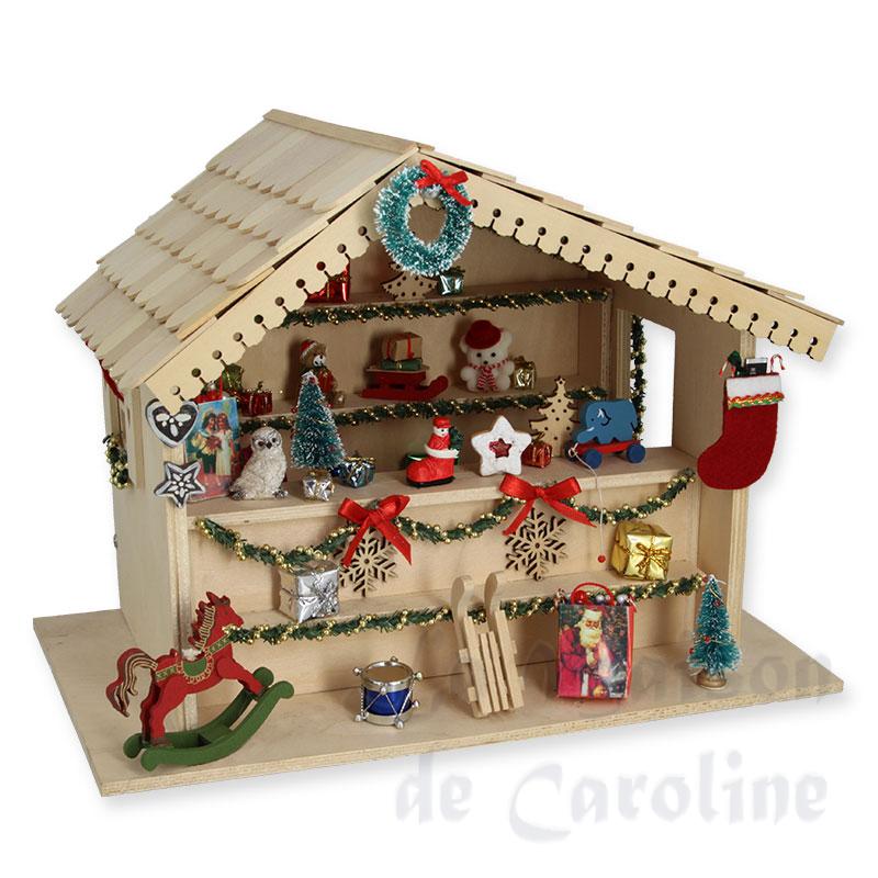 Kit décoration Chalet 79612, Noël