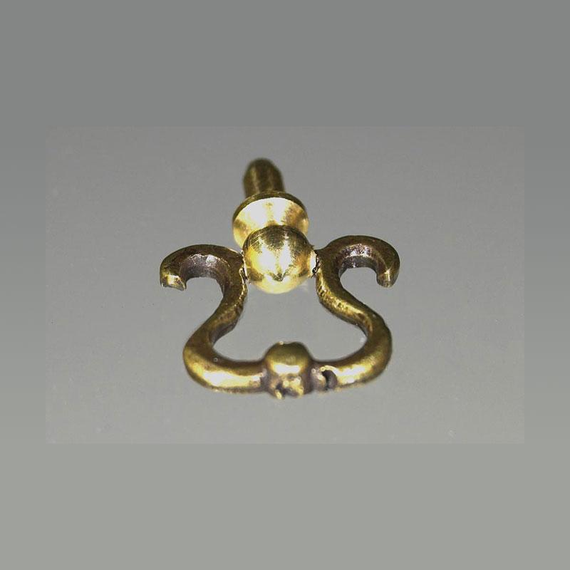 Poignee de tiroir antique pour maisons de poupées 1/12