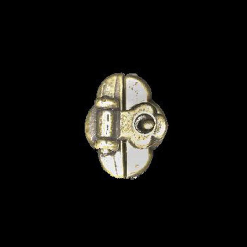 Fermoir pour malles pour maisons de poupées 1/12