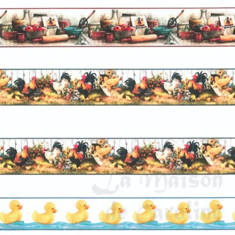 Frises pâtisserie, poules coq, canards pour maisons de poupées 1/12 Frises pâtisserie, poules coq, canards pour maisons de poupées 1/12