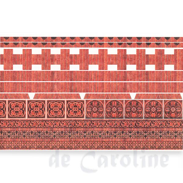 Finitions pour briques 34977 pour maisons de poupées 1/12 photo 2