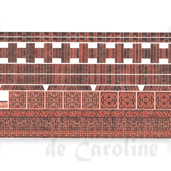 Finitions pour briques 34978 pour maisons de poupées 1/12 photo 3