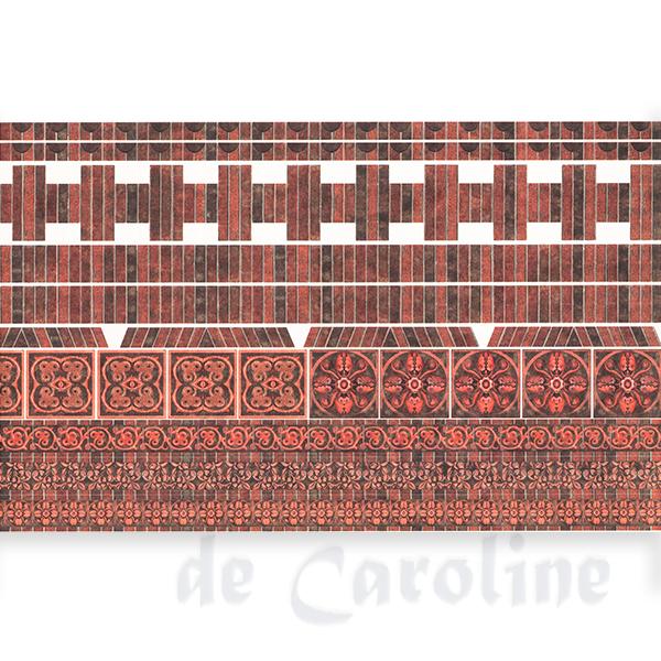 Finitions pour briques 34978 pour maisons de poupées 1/12 photo 2
