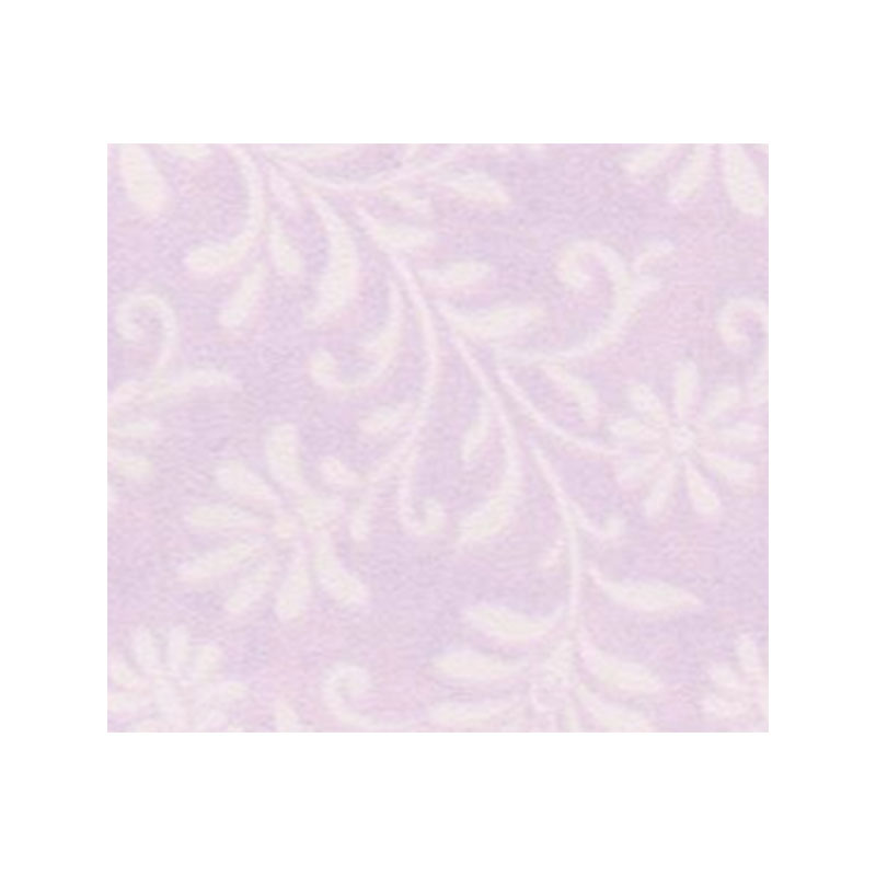 Véritable Papier peint fleuri violet pour maisons de poupées 1/12 Véritable Papier peint fleuri violet pour maisons de poupées 1/12
