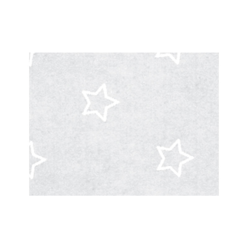 Véritable Papier peint gris étoile blanc pour maisons de poupées 1/12