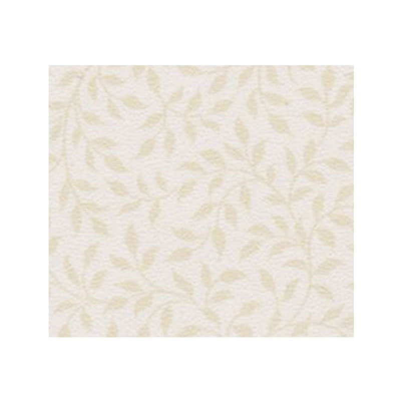 Véritable Papier peint feuillage beige pour maisons de poupées 1/12